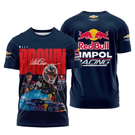 Will Brown Red Bull Ampol Racing Exclusive Logo T-shirt HORBA190605A01WIL-TS