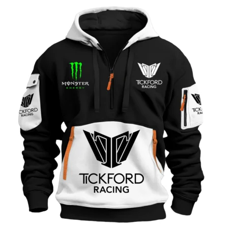 Tickford Racing Team 2025 Supercars Championship Exclusive Logo Hoodie Half Zipper HOSPC120625A01TFHDF