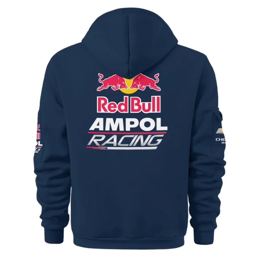 Broc Feeney Red Bull Ampol Racing Exclusive Logo Hoodie Half Zipper HORBA190605A01FEE-HDF - Image 3