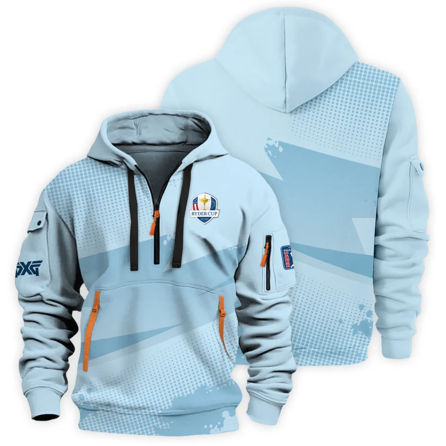 2025 Ryder Cup PXG Fanwear Men's Exclusive Logo Hoodie Half Zipper HORD200625A01PXG-HDF - Image 2