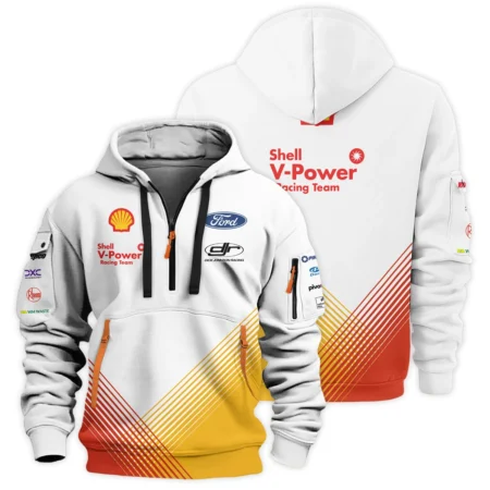 Shell V-Power Racing Team Exclusive Logo Hoodie Half Zipper HOSPC130605A02SHE-HDF
