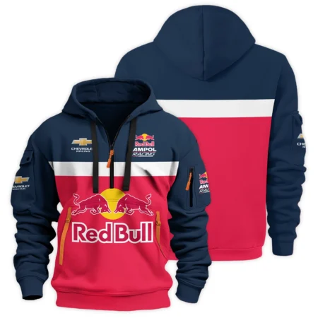 Red Bull Ampol Racing Exclusive Logo Hoodie Half Zipper HOSPC250625A01RB-HDF
