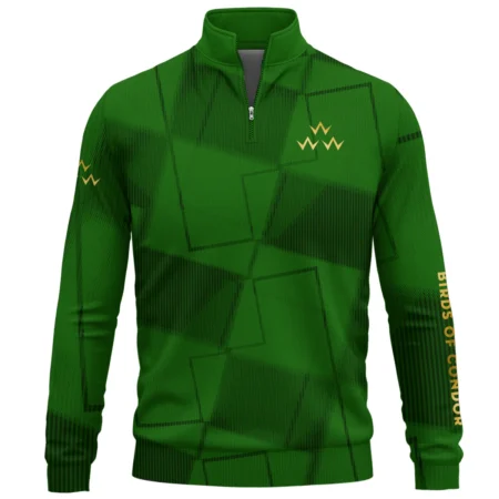 Birds of Condor Brand Exclusive Logo All Over Print Quarter Zip Sweatshirt HOGF030625A01BOC