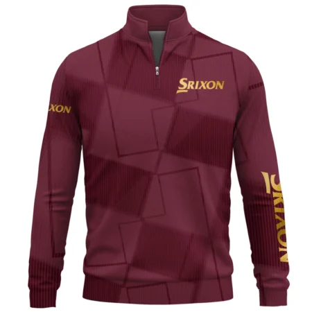 Srixon Brand Exclusive Logo All Over Print Quarter Zip Sweatshirt HOGF030625A01SR