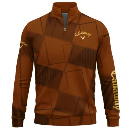 Callaway Brand Exclusive Logo All Over Print Quarter Zip Sweatshirt HOGF030625A01CLW