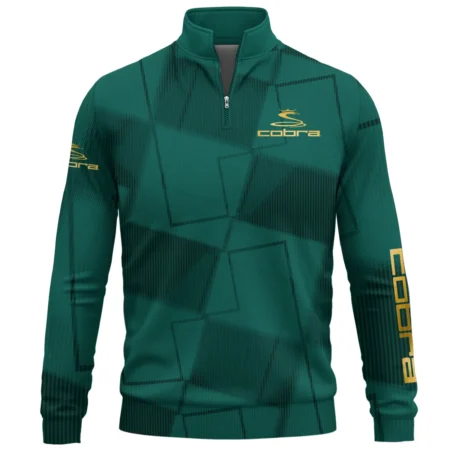 Cobra Golf Brand Exclusive Logo All Over Print Quarter Zip Sweatshirt HOGF030625A01CB