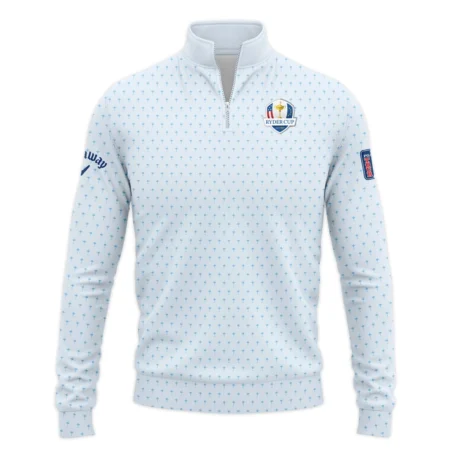 2025 Ryder Cup Callaway Fanwear Men's Exclusive Logo Quarter-Zip Sweatshirt HORD180625A01CLW-QTZ