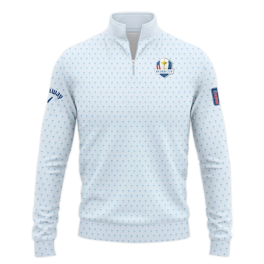 2025 Ryder Cup Callaway Fanwear Men's Exclusive Logo Quarter-Zip Sweatshirt HORD180625A01CLW-QTZ