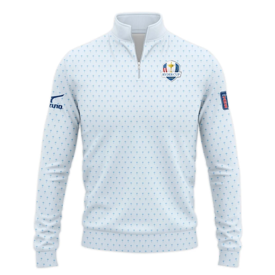 2025 Ryder Cup Mizuno Fanwear Men's Exclusive Logo Quarter-Zip Sweatshirt HORD180625A01MIZ-QTZ
