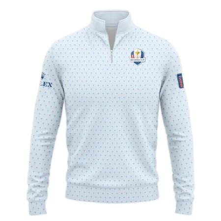 2025 Ryder Cup Rolex Fanwear Men's Exclusive Logo Quarter-Zip Sweatshirt HORD180625A01ROX-QTZ