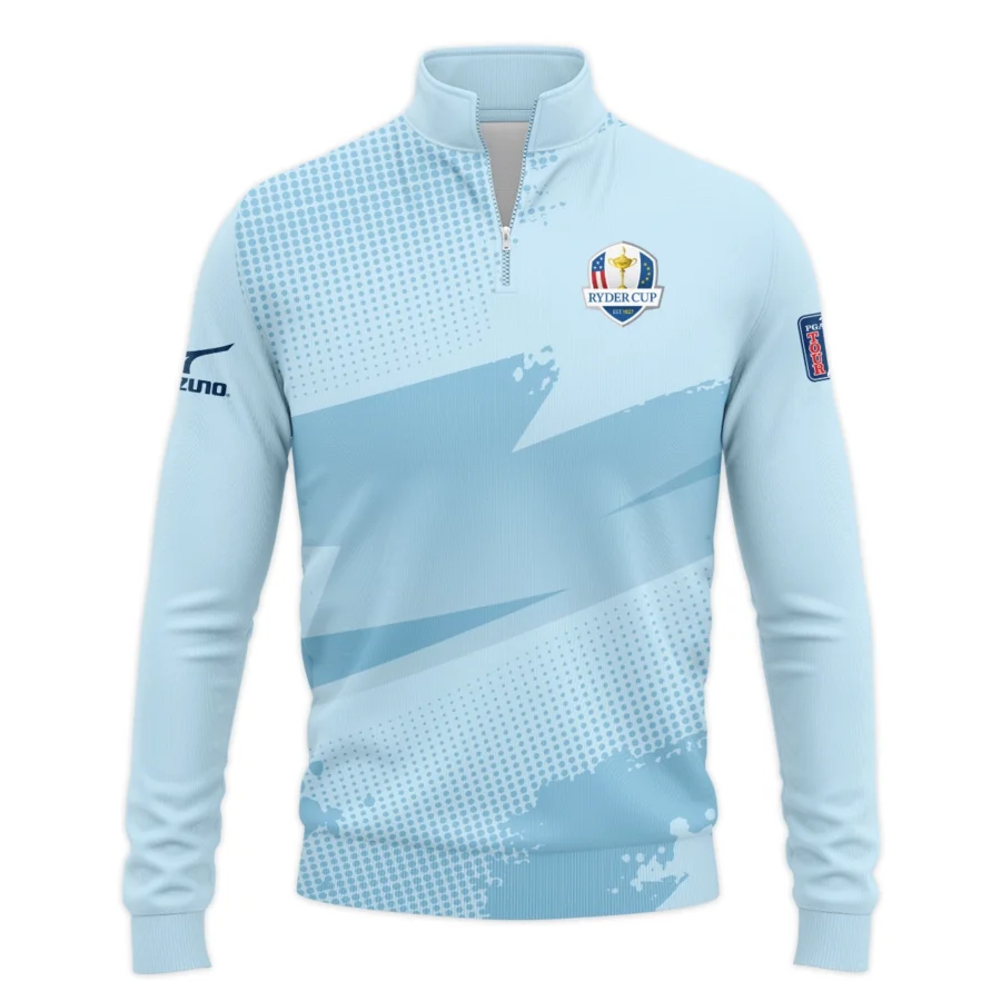2025 Ryder Cup Mizuno Fanwear Men's Exclusive Logo Quarter-Zip Sweatshirt HORD200625A01MIZ-QTZ