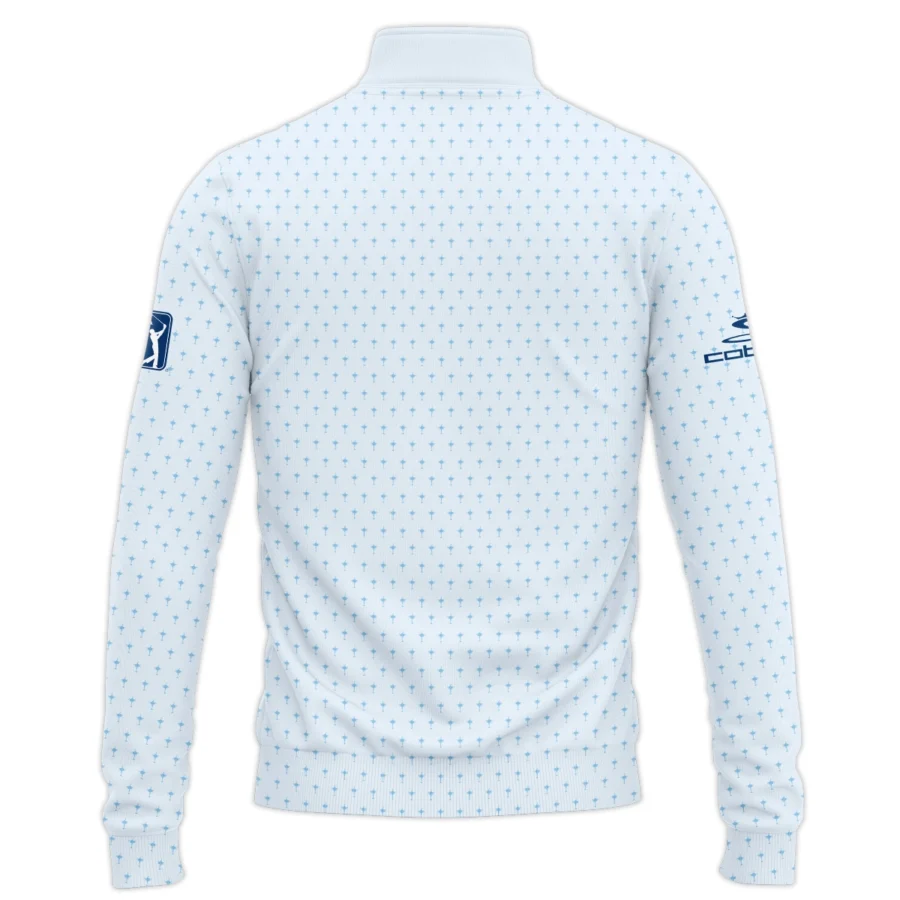2025 Ryder Cup Cobra Golf Fanwear Men's Exclusive Logo Quarter-Zip Sweatshirt HORD180625A01CB-QTZ - Image 2