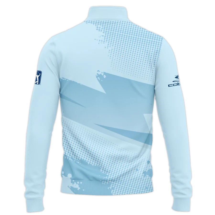 2025 Ryder Cup Cobra Golf Fanwear Men's Exclusive Logo Quarter-Zip Sweatshirt HORD200625A01CB-QTZ - Image 2