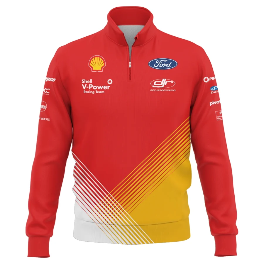 Shell V-Power Racing Team Exclusive Logo Quarter-Zip Sweatshirt HOSPC160605A01SHE-QTZ - Image 2