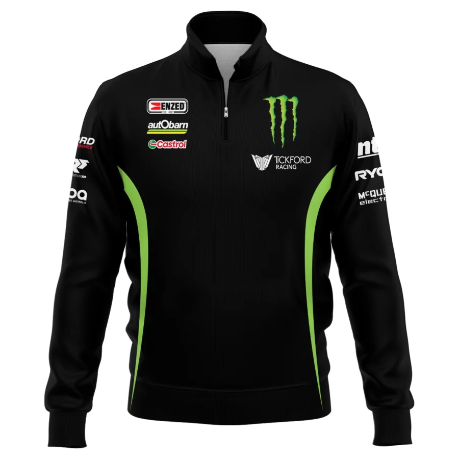 Monster Castrol Racing Exclusive Logo Quarter-Zip Sweatshirt HOSPC160625A01TF-QTZ - Image 2