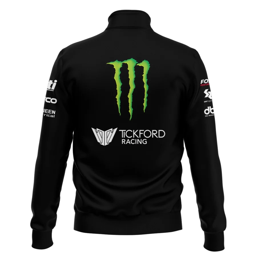 Monster Castrol Racing Exclusive Logo Quarter-Zip Sweatshirt HOSPC160625A01TF-QTZ - Image 3