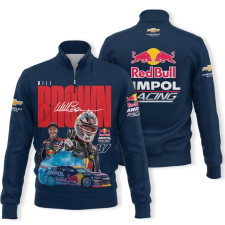 Will Brown Red Bull Ampol Racing Exclusive Logo Quarter-Zip Sweatshirt HORBA190605A01WIL-QTZ