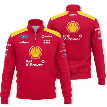 Shell V-Power Racing Team Exclusive Logo Quarter-Zip Sweatshirt HOSPC170605A01SHE-QTZ
