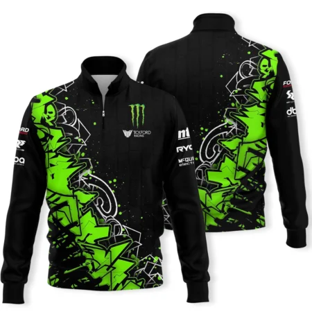 Monster Castrol Racing Exclusive Logo Quarter-Zip Sweatshirt HOSPC250625A01TF-QTZ