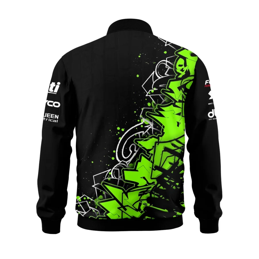 Monster Castrol Racing Exclusive Logo Bomber Jacket HOSPC250625A01TF-BB - Image 3