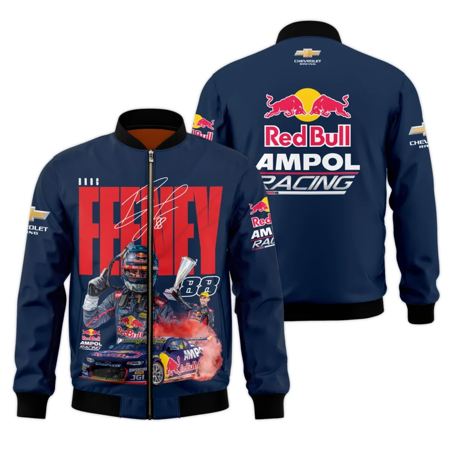 Broc Feeney Red Bull Ampol Racing Exclusive Logo Bomber Jacket HORBA190605A01FEE-BB
