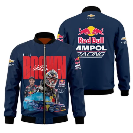 Will Brown Red Bull Ampol Racing Exclusive Logo Bomber Jacket HORBA190605A01WIL-BB