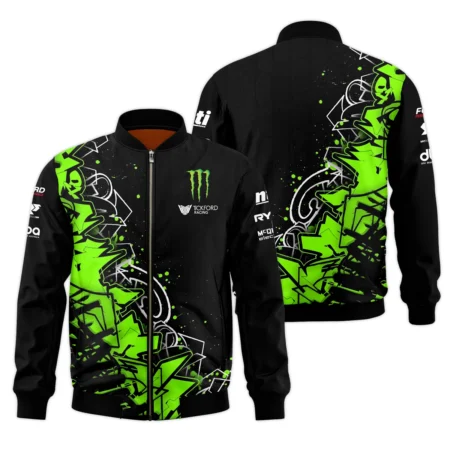 Monster Castrol Racing Exclusive Logo Bomber Jacket HOSPC250625A01TF-BB