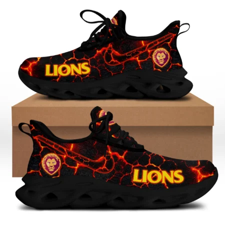 AFL Brisbane Lions Max Soul Shoes Gift For Fans – HOAFL250725MS02BL