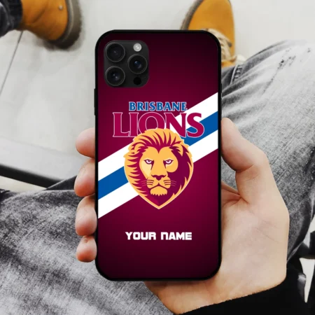 AFL Brisbane Lions Phone Case – Dustproof, Scratch & Shock Resistant – HOAFL020725PC01BL