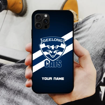 AFL Geelong Cats Phone Case – Dustproof, Scratch & Shock Resistant – HOAFL020725PC01GEEL