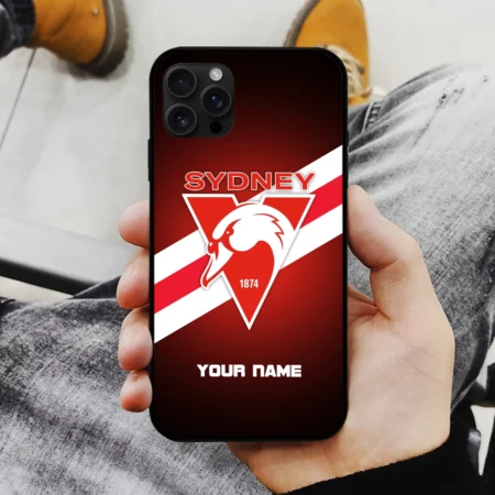 AFL Sydney Swans Phone Case – Dustproof, Scratch & Shock Resistant – HOAFL020725PC01SYD