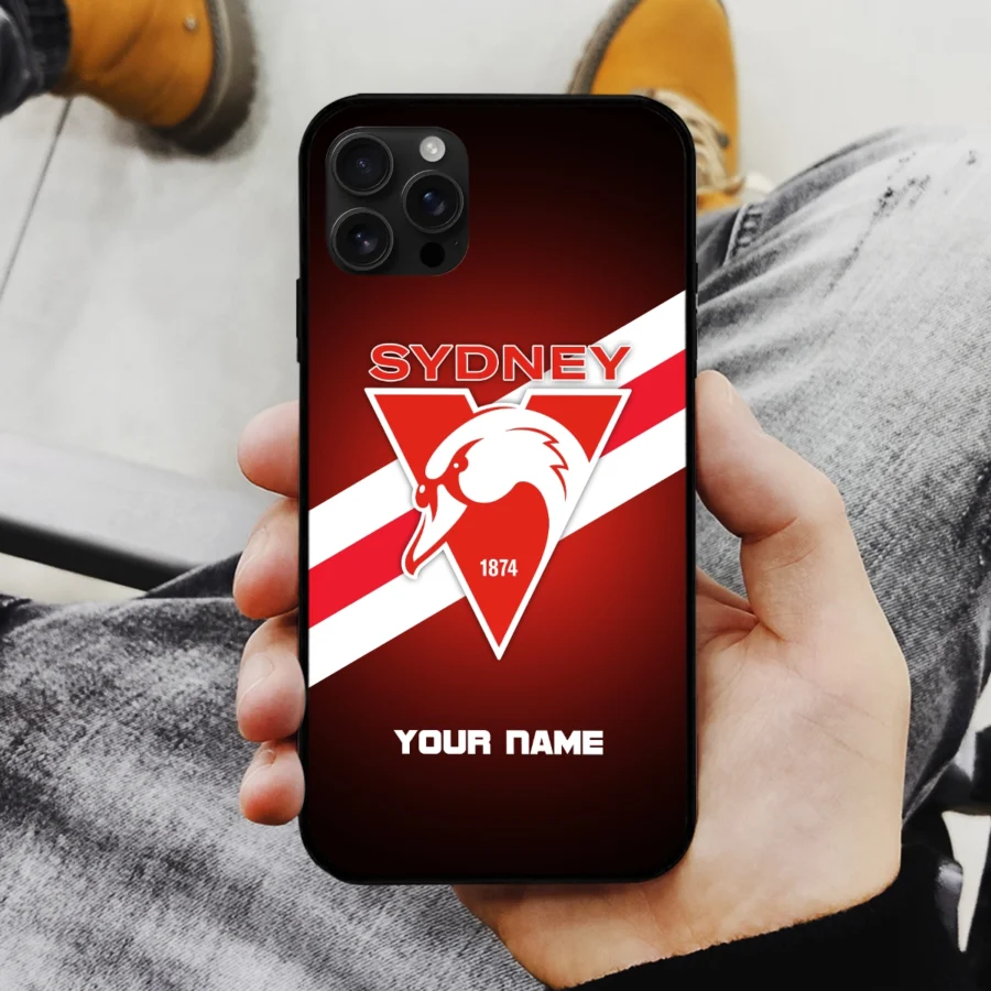 AFL Sydney Swans Phone Case – Dustproof, Scratch & Shock Resistant – HOAFL020725PC01SYD
