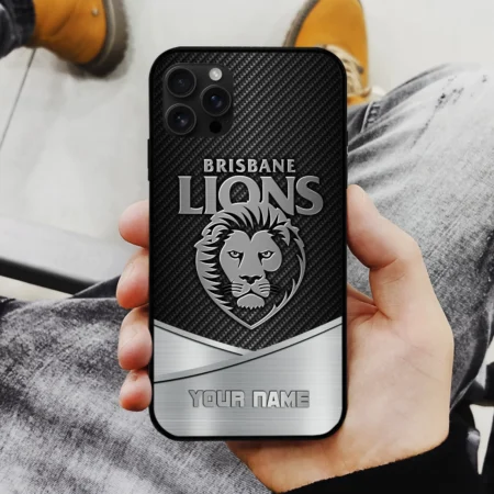 AFL Brisbane Lions Phone Case – Dustproof, Scratch & Shock Resistant – HOAFL040725PC01BL