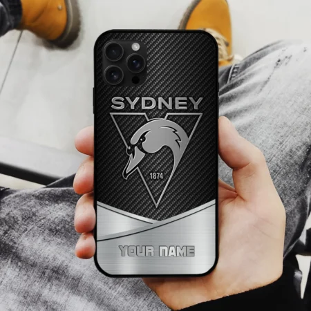 AFL Sydney Swans Phone Case – Dustproof, Scratch & Shock Resistant – HOAFL040725PC01SYD