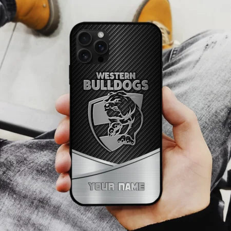 AFL Western Bulldogs Phone Case – Dustproof, Scratch & Shock Resistant – HOAFL040725PC01WB