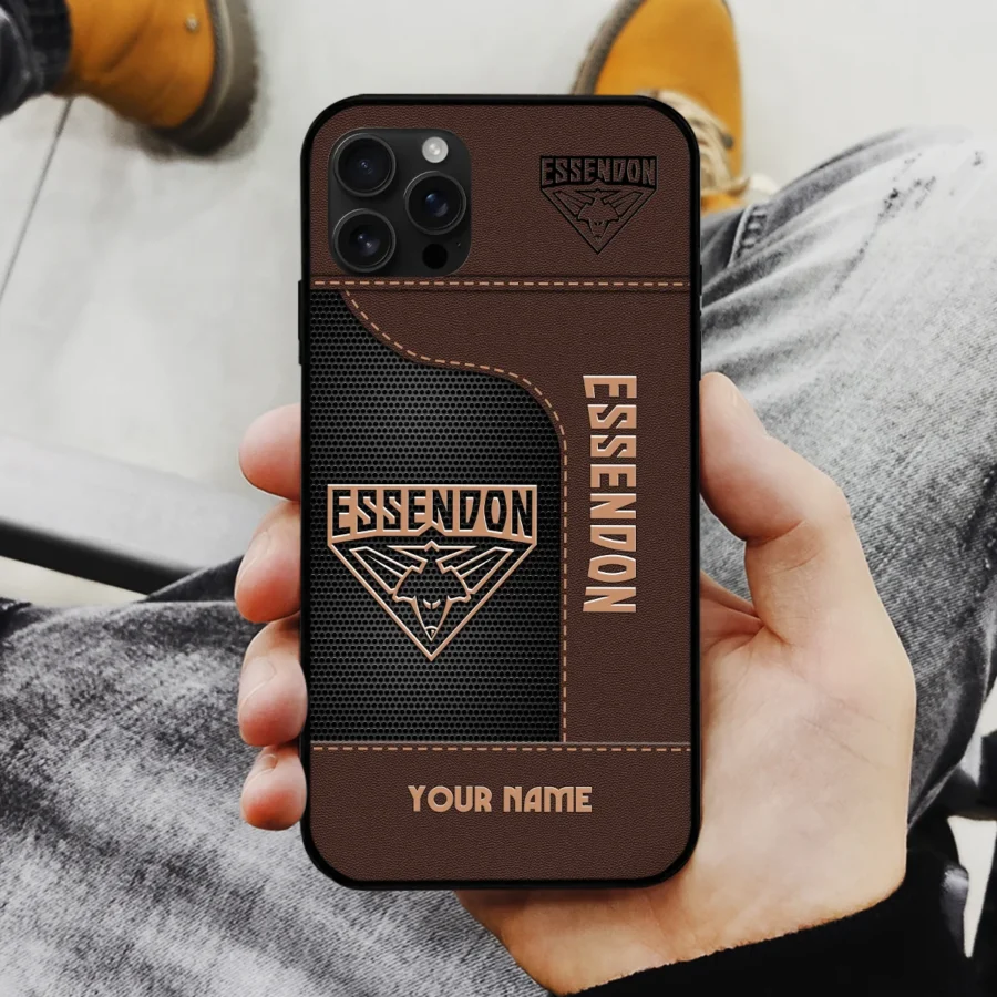 AFL Essendon Bomberss Phone Case – Dustproof, Scratch & Shock Resistant – HOAFL220725PC01ESS - Image 2
