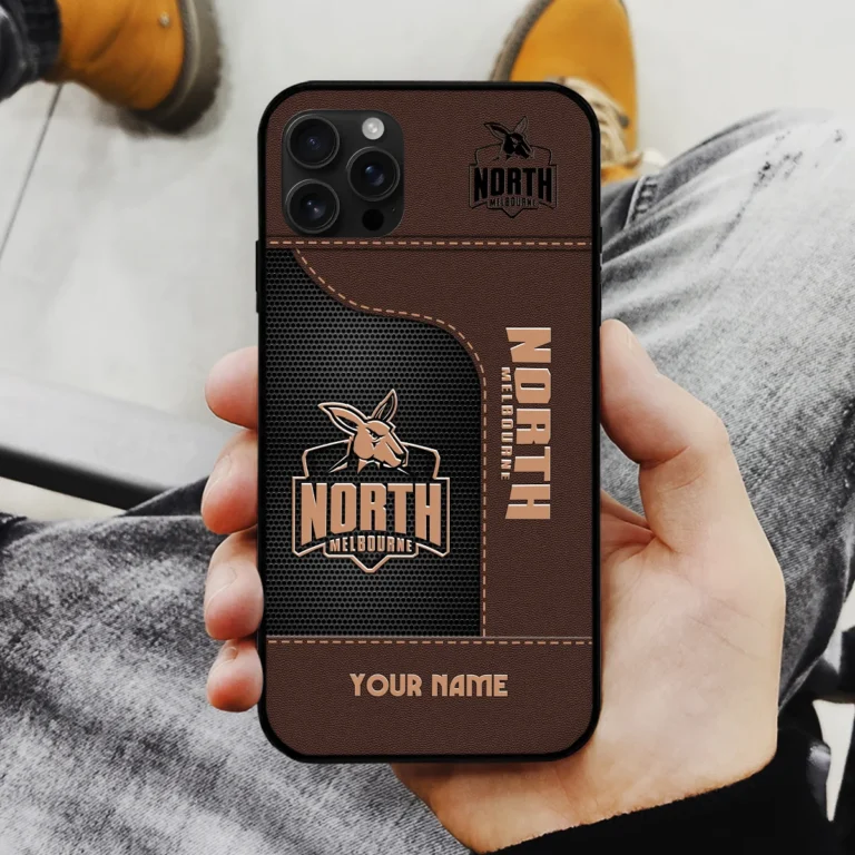 AFL North Melbourne Kangaroos Phone Case – Dustproof, Scratch & Shock Resistant – HOAFL220725PC01NMFC