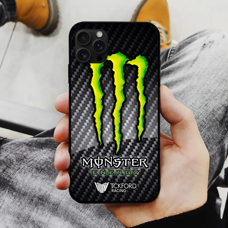 Monster Castrol Racing Phone Case – Dustproof, Scratch & Shock Resistant – HOSPC030725PC01TF - Image 2