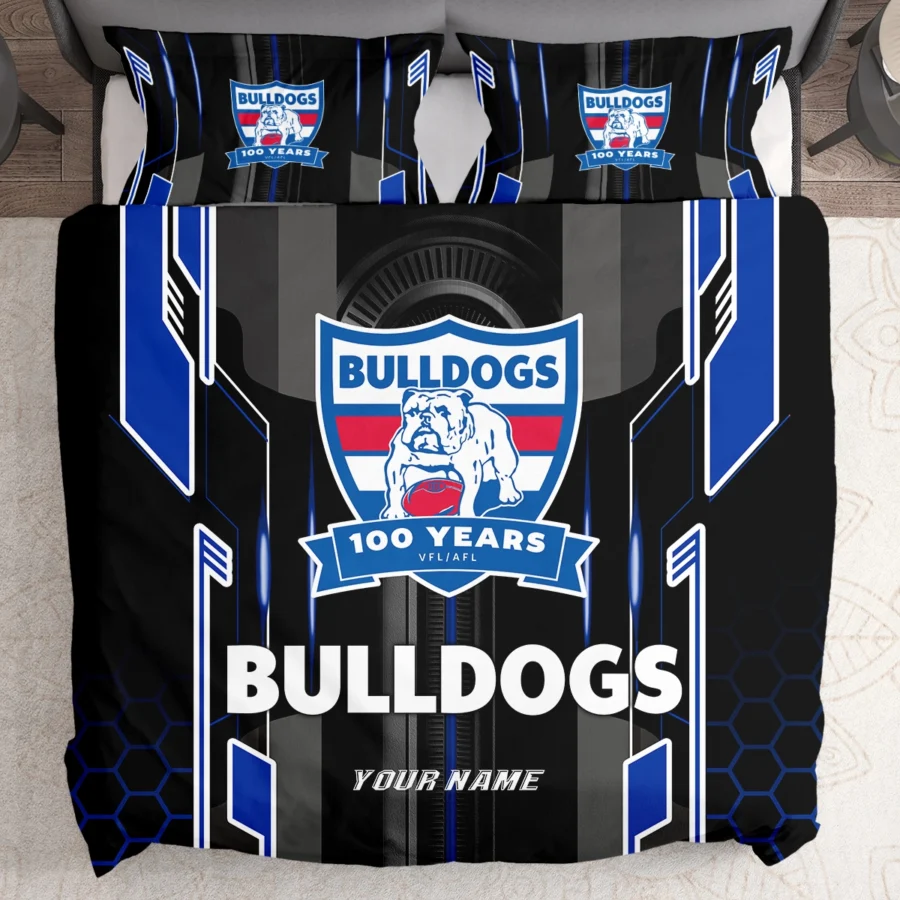 AFL Western Bulldogs Bedding Set Gift For Fans – HOAFL050725BD01WB - Image 2