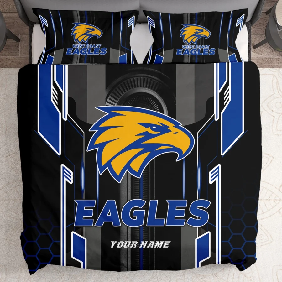 AFL West Coast Eagles Bedding Set Gift For Fans – HOAFL050725BD01WCE - Image 2