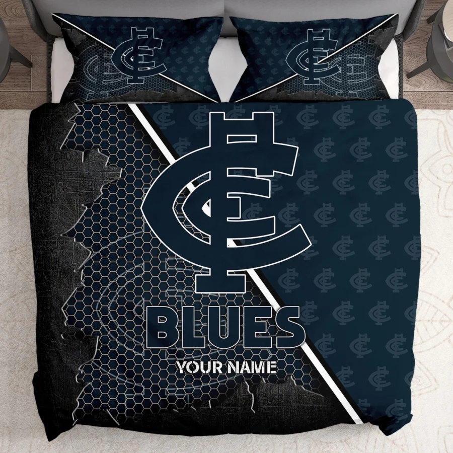 AFL Carlton Blues Bedding Set Gift For Fans – HOAFL070725BD01CARL - Image 2