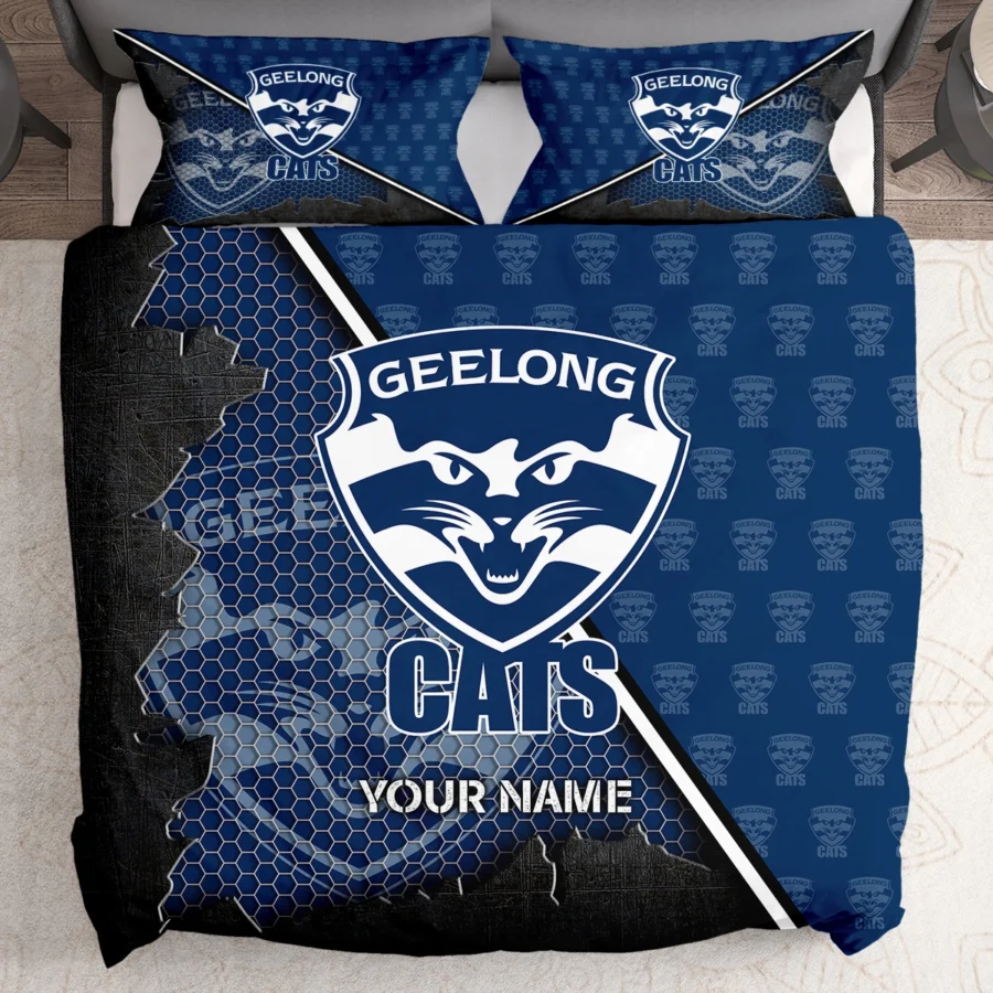AFL Geelong Cats Bedding Set Gift For Fans – HOAFL070725BD01GEEL - Image 2