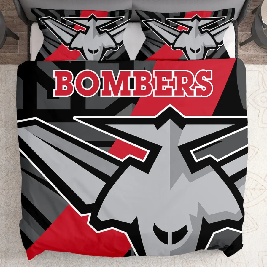 AFL Essendon Bombers Bedding Set Gift For Fans – HOAFL080725BD01ESS - Image 2