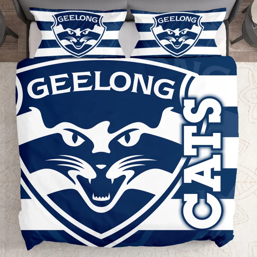 AFL Geelong Cats Bedding Set Gift For Fans – HOAFL080725BD01GEEL - Image 2