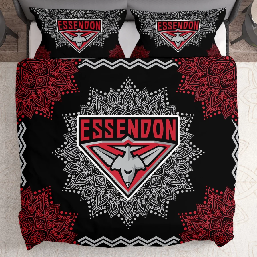 AFL Essendon Bombers Bedding Set Gift For Fans – HOAFL090725BD01ESS - Image 2