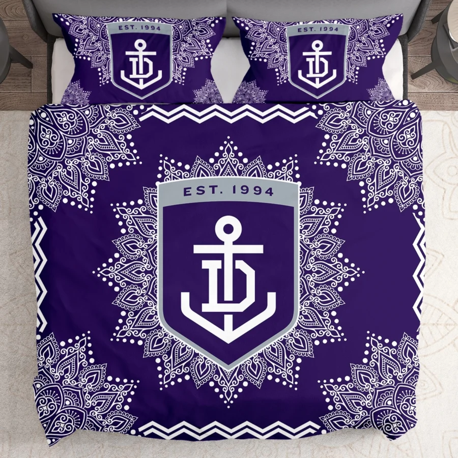 AFL Fremantle Dockers Bedding Set Gift For Fans – HOAFL090725BD01FRE - Image 2