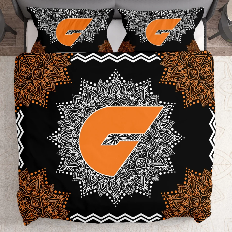 AFL GWS Giants Bedding Set Gift For Fans – HOAFL090725BD01GWS - Image 2