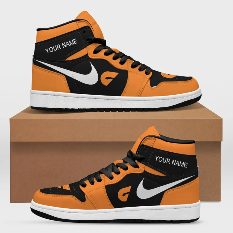 AFL GWS Giants Air Jordan 1 High Custom Gift For Fans – HOAFL240725AJ01GWS
