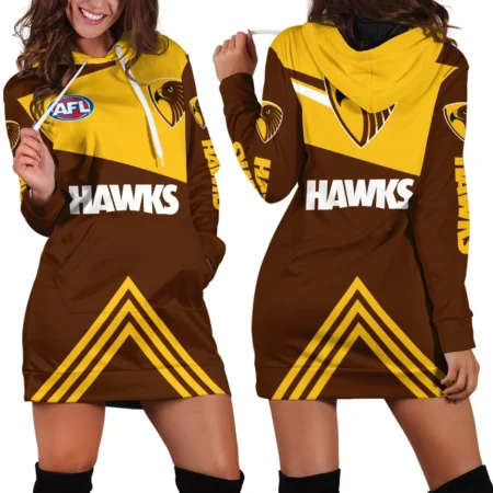 AFL Hawthorn Hawks Hoodie Dress Gift For Fans – HOAFL160725HR01HAW