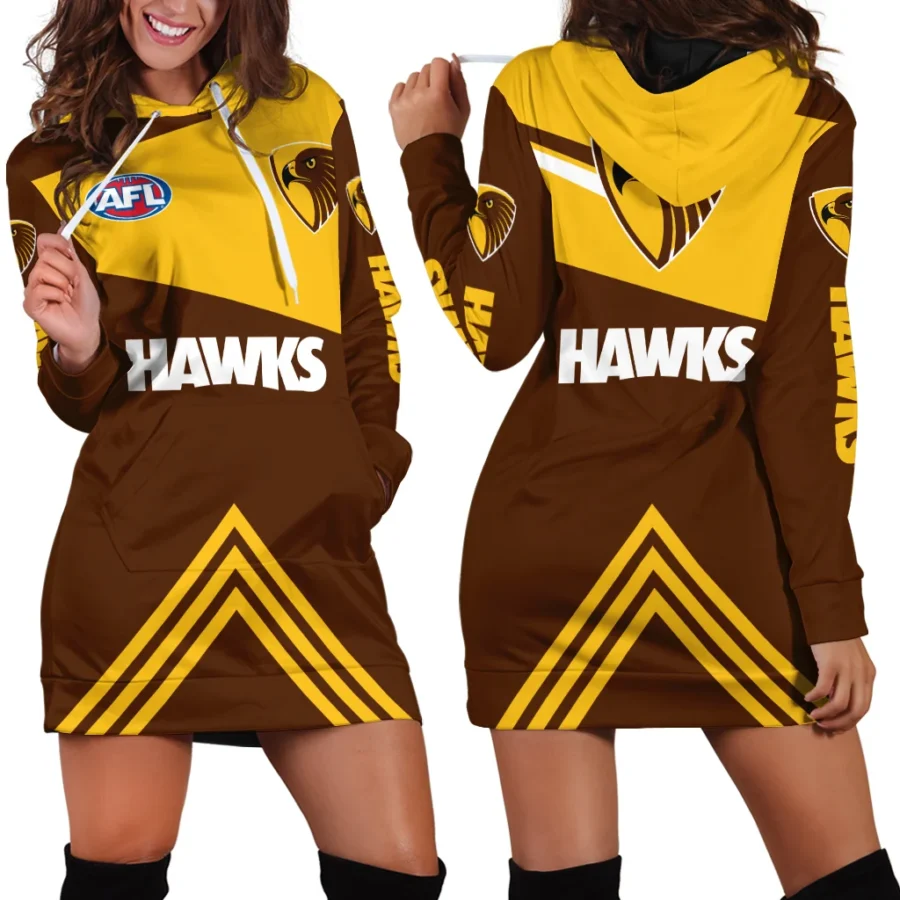 AFL Hawthorn Hawks Hoodie Dress Gift For Fans – HOAFL160725HR01HAW